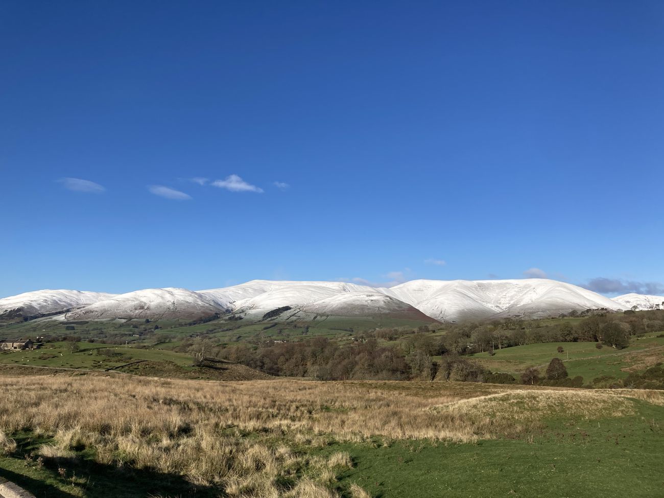 View along the Settle-Carlisle railway